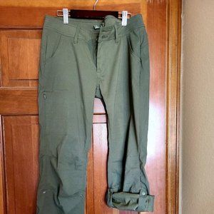 Prana convertible hiking pants 8 short